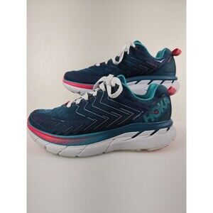 Hoka One One Neutral Clifton 4 Athletic Running Shoe Sneaker Women's Size 7